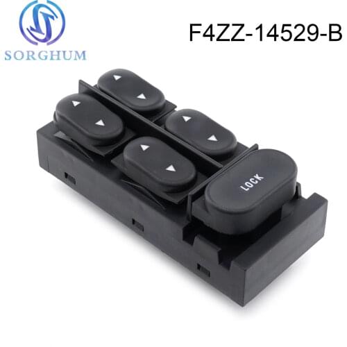 F4ZZ-14529-B New Electric Power Window Console Switch Button F4ZZ14529B For Ford Mustang 1994-2004