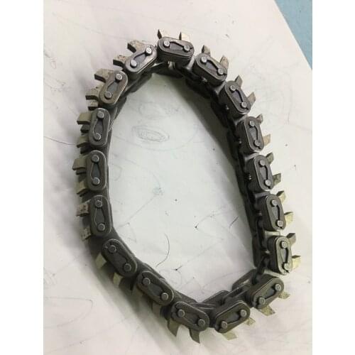 Pneumatic paper scraper scrap stripper tray waste remover Standby chain