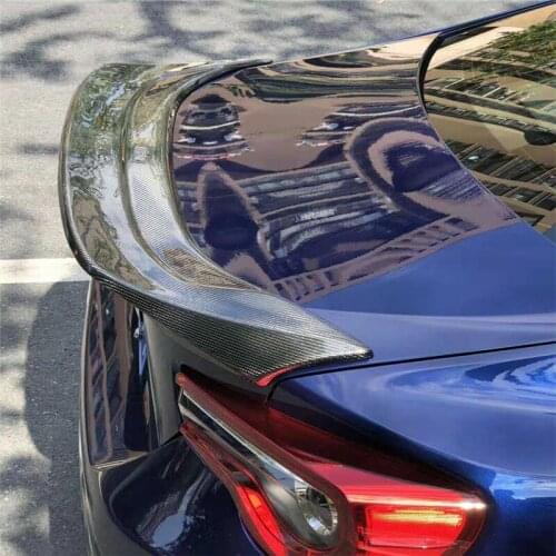 Suitable for 2012-2017 Toyota GT86 Subaru BRZ car spoiler high-quality carbon fiber rear wing trunk spoiler