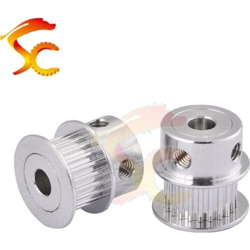 10PCS aluminum MXL 22 Teeth Timing Pulley with 5mm Bore fit for 6mm width Belt for 3D printer pulley Pitch=2.032mm
