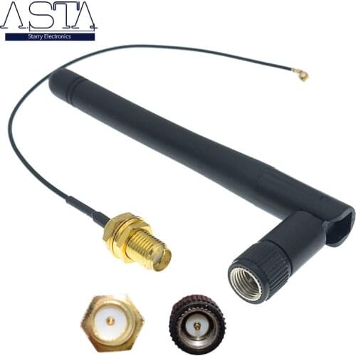 2.4G antenna folded Bluetooth wifi module ZigBee antenna SMA to IPEX feeder line 2.4GHz Antenna