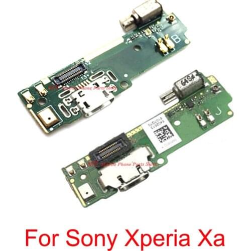 5 PCS Original USB Charge Charging Dock Port Board Flex Cable For Sony Xperia XA F3111 F3112 F3113 F3115 F3116 Repair Parts