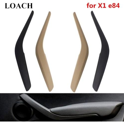 Car Interior Doors Handles for BMW x1 e84 2010-2016 Inner Handle Bar Panel Pull Trim Cover Front Rear Left Right Black Beige New