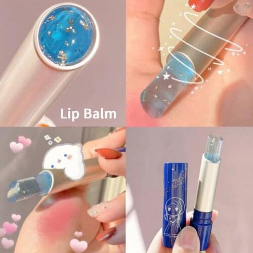 Lip Balm Color Changing Moisturizing Gold Foil Natural Long Lasting Lip Stick