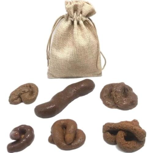 Fake Poop Feces Pranks Toys Gag Gift Realistic Mischief Novelty Toys for Joke Trick Halloween April Fool’s Day Party