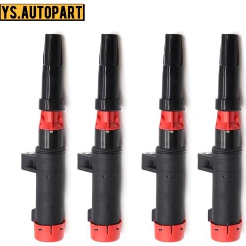 1/4pcs 7700875000 High Performance Ignition Coil Kit For Renault Avantime Clio Laguna Megane Grand Megane Scenic Espace Kangoo