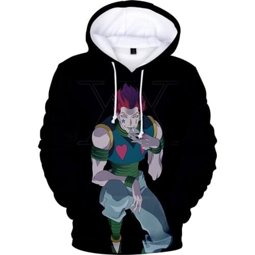 2020 The Newest 3D Hisoka Hoodies Sweatshirts Men Women Hoodie Fashion Autumn 3D Comic Hisoka Autumn Winter Pullovers
