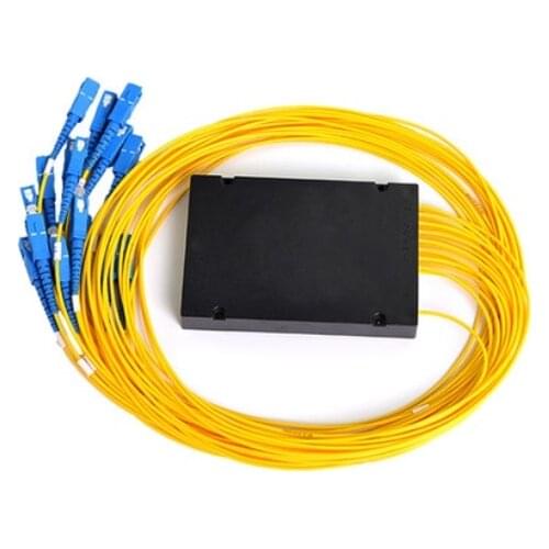 Free Shipping SC/ UPC 1x16 3.0MM PLC optical splitter SC /UPC 1x16 PLC Fiber optical splitter single mode Fiber optical splitter