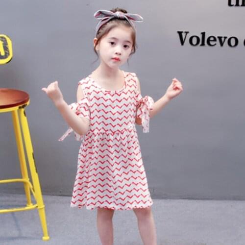 BFORTUNE Girls Dress New Summer Brand Girls Clothes Princess Dress Chidlren Clothes Toddler Girls Dress Baby Cotton Print Flower