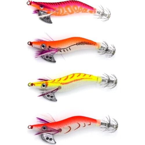 4Pcs/lot 8cm7.2g Hard Artificial Shrimp Fishing Lure Crankbait Sinking Trout Bait Wobble Swimming Crankbait Tackle High Quality