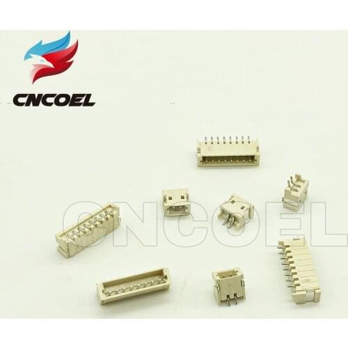 20pcs ZH1.5 connector 2P/3P/4P/5P/6P/7P/8P/9P/10P/12P 1.5mm Horizontal smd Socket 1.5mm Pitch Patch Plug Connector SMT SMD