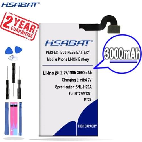 New Arrival [ HSABAT ] 3000mAh AGPB009-A002 Replacement Battery for Sony Ericsson mt27i MT27 MT27i Xperia Sola