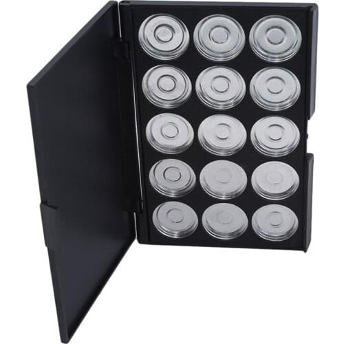 Women Solid Color Empty Magnetic Palette Eyeshadow Blusher Lipstick Lip Gloss Powder Fundation DIY Refill Femme