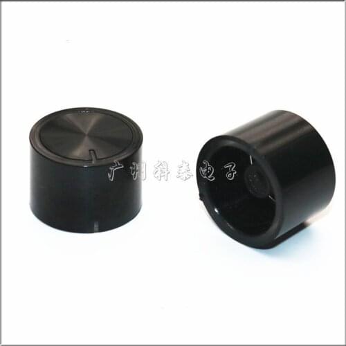 10 Pieces Diameter 25MM height 17MM Potentiometer Adjustment Plastic Light transmission Knob Cap Flower Shaft Inner Hole 6MM