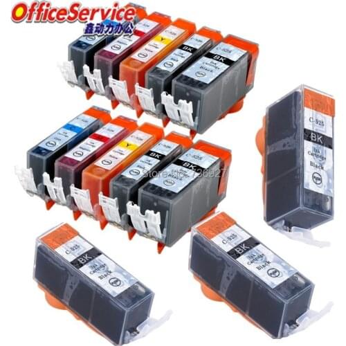 13pk=2 Sets+3 Black PGI-525 CLI-526 PGI525 pgi 525 Compatible ink Cartridge For Canon IP4850 IP4950 IX6550 MG5250 inkjet printer