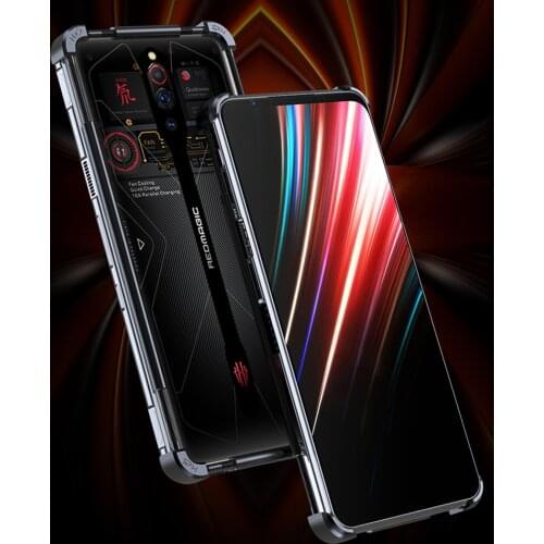 Aluminum Metal Frame Bumper Fundas Case for ZTE Nubia RedMagic Red Magic 3 3S 5G 5S 6 Pro 6pro RedMagic6 Cover Shockproof Coque