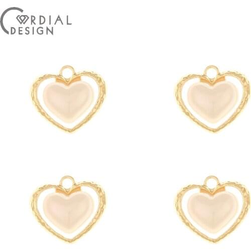 Cordial Design 100Pcs 20*21MM DIY Accessories/Hand Made/Imitation Pearl/Jewelry Findings & Components/Charms/Earring Making