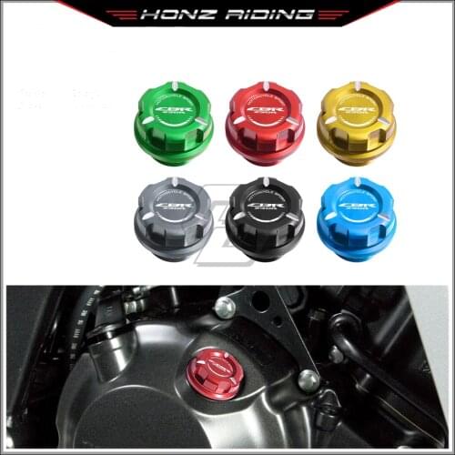 For Honda CBR250R 2011-2015 Motorcycle Engine Oil Cap Bolt Screw Filler Cover