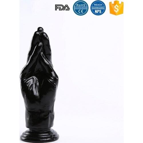 21*7.5cm biack silicone big huge dildo hand large dildos,strong suction cup penis adult gay sex toys for women