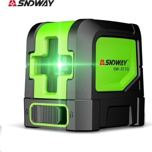 SNDWAY Laser Level Vertical Horizonta Measuring 2/12 Lines Self Leveling Green Red Laser BeamLine Measuring Tool Special Offer