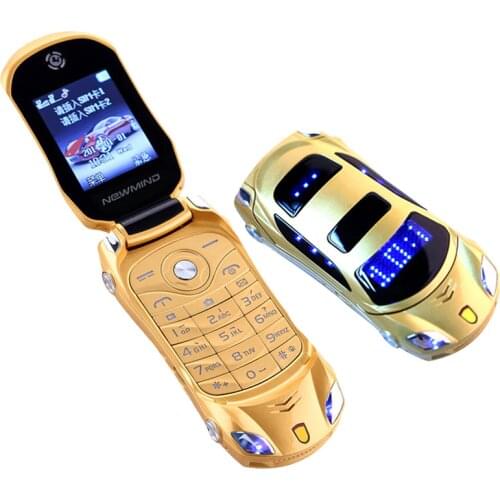 Newmind F15 Russian keyboard Greek Flashlight Dual SIM Cards Mp3 Mp4 FM Radio Recorder Camera Car Model Mini Mobile Phone P431