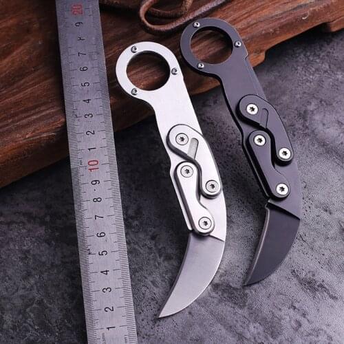 Mechanical Claw Knife Portable Outdoor Knives Camping Survival High Hardness Multi-Function All-Steel Claw Folding Outdoor Knife