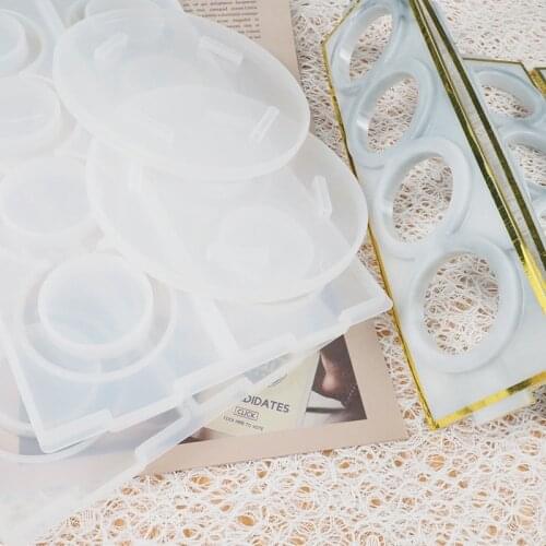 New Durable DIY Crafts Capsule Coffee Pod Holder Stand Mold Silicone Resin Casting Mold Epoxy Mould For Coffee Shop