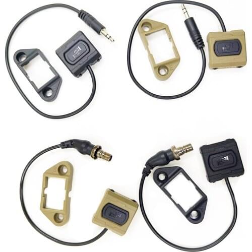 New Airsoft Modlite ModButton Lite Pressure Tape Switch for SF M300 M600 Weapon Light DBAL A2 Fit Keymod M-Lok Picatinny