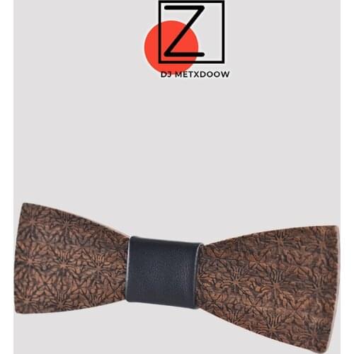 New laser engravin Men Handmade Wooden Marriage Wedding Krawatte Bow Ties For Men Butterfly Cravat Wood Bow Tie corbatas seda
