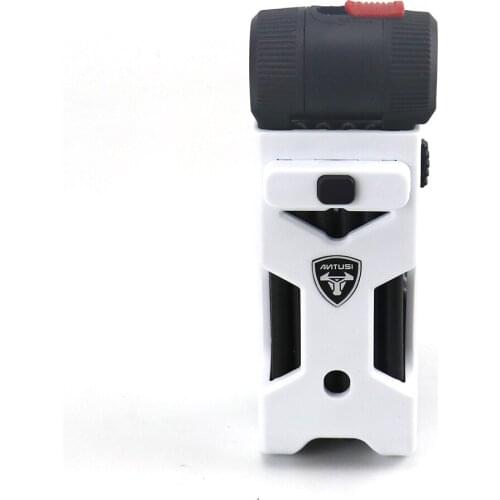 Anti theft Alloy Bicycle Lock Anti-shear of 12 ton Hydraulic Cutter Foldable Bike Lock Motorcycle Lock Electric Bicycle Lock