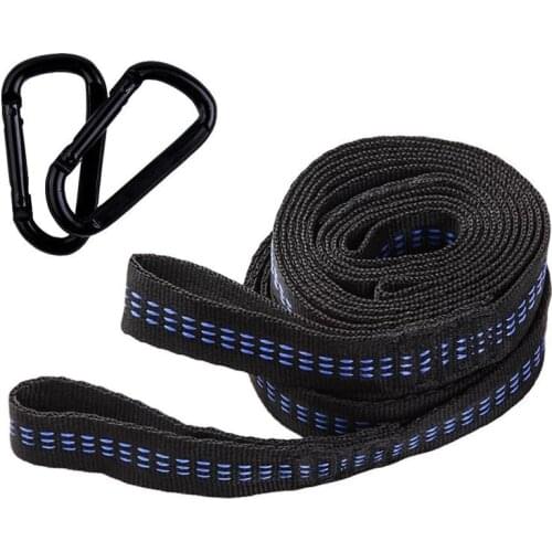 Hammock Strap 200cm Tree Hanging Spare Part Outdoor Yoga Aerial Portable Camping Outdoor Load 200KG Hammock