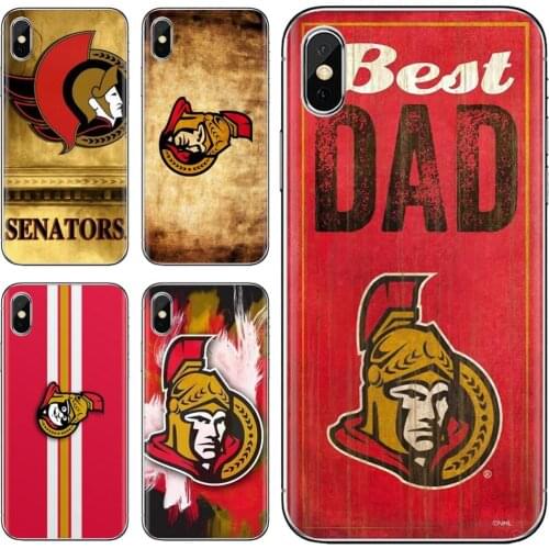For Xiaomi Redmi 2 S2 3 3S 4 4A 5 5A 5 6 6A 7A 9 9T 9C 9A Pro Pocophone F1 Team-Logo-C-Ottawa-Senators-Hockey Silicone Bag Case