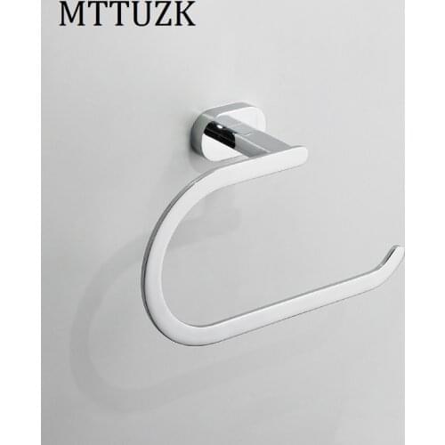 Vidric Bathroom towel bar solid all copper towel rack single rod Towel hanging towel ring Bathroom accessories