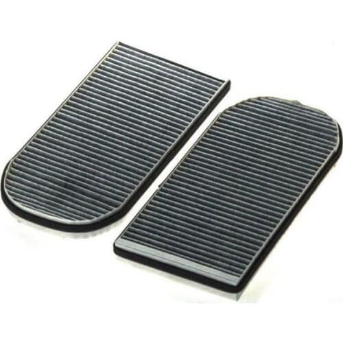 Cabin Air Filter Fit for BMW E38 728I 730I 735I 740I 750I 4.0L 5.4L Model Style Year 1995-2000 2001 Filter Accessories 2 Pcs