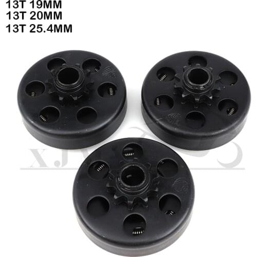 High quality 13 teeth 19MM 20MM 25.4MM 3/4" inch karting clutch 428 chain centrifugal clutch karting clutch parts
