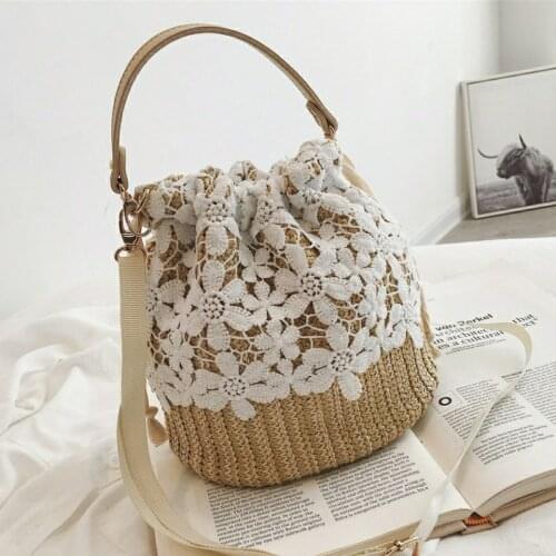 High-Quality Large-Capacity Grass And Rattan Woven Handbags 2021 New Korean Version Of The Wild Simple Fashion Handbag