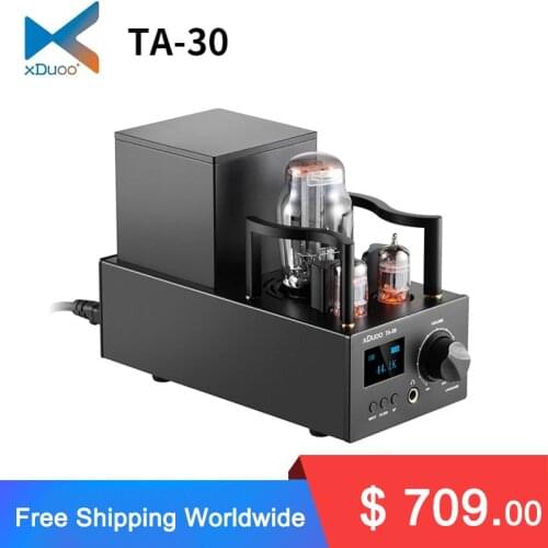 XDUOO TA-30 ES9038Q2M HD Bluetooth High Performance DSD512 DAC Tube Headphone Amplifier