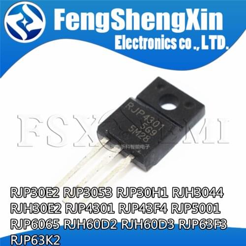 10pcs RJP63F3 TO-220F RJP63F3DPP TO-220 RJP63F3A TO220F RJP63F3ADPP N Channel IGBT High Speed Power Switching