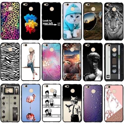 For Xiaomi Redmi 4X Case Soft Silicone TPU Coque For Xiaomi Redmi 4X 4 X Cover Marble Patterned Capa For Redmi 4X Redmi4x Shell