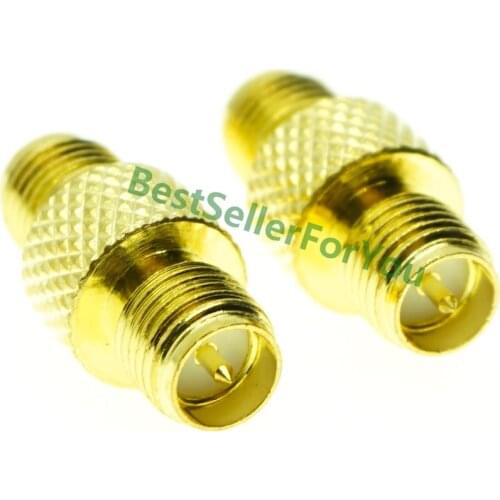 RF RP SMA Connector Straight FEMale Jack To RP-SMA Connector Female Jack RF Coax Adapter Convertor Plug DISC