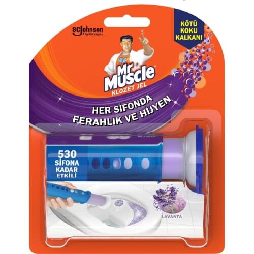 Mr Muscle Toilet Bowl Gel Lavender Toilet Cleaner