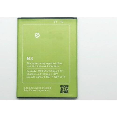 GeLar 2800mAh battery for KINGZONE N3 MT6582 5.0" Mobile Phone