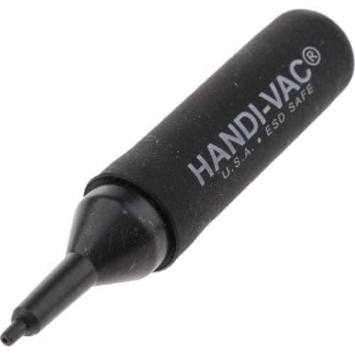 Tool Parts 1pc Handi-VAC Anti-static Mini SMT/SMD IC Chip BGA Vacuum Pump Suction Pen + 4 nozzles, Vacuum picker