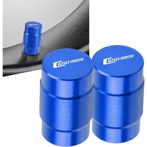 Motorcycle Vehicle Wheel Tire Valve Air Port Stem Caps Cover For BMW C650SPORT C650 SPORT C650GT 2011-2017 2016 2015 2014 2013