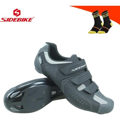 SIDEBIKE Road bicycle sneakers men women outdoor brethable self-locking waterproof Athletic cycling shoes superstar footwear