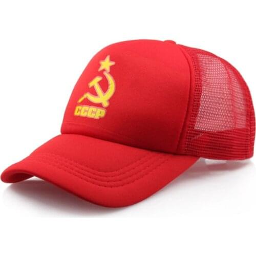 TUNICA 2018 Ussr CCCP Baseball Cap print Letters Soviet Commemorate Truck cap Russian CCCP Hats For Men Vintage Caps Snapback