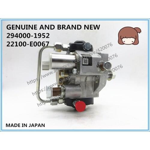 GENUINE AND BRAND NEW DIESEL COMMON RAIL FUEL PUMP 294000-0590, 294000-0591, 294000-1950, 294000-1952, 22100-E0060, 22100-E0067
