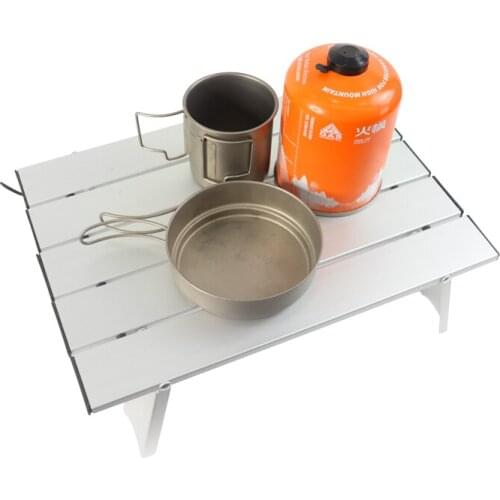 2021 NEW Portable Foldable Camping Mini Table for Outdoor Picnic Barbecue Tours Tableware Ultra Light Folding Computer Bed