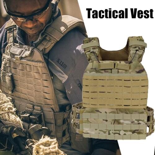 Training Military Tactical Vest For Men/Women Plate Carrier Body Armor Combat Army Chest Rig Assault Armor Vest Molle Airsoft