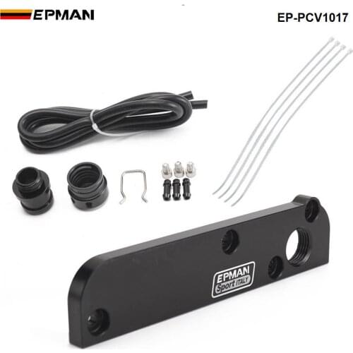 Billet PCV Delete Plate Kit Revamp Adapter for Volkswagen(VW)/Audi/SEAT/Skoda EA113 Engines EP-PCV1017